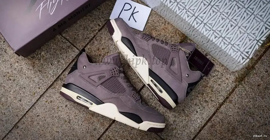 Ore MATERIALS TO 4 GOD Jordan Retro SHIP RETAIL Violet A Ma Maniére READY PK 0509